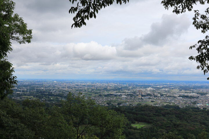 山頂からの景色