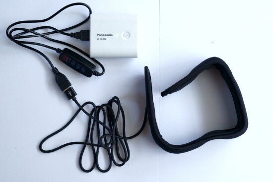 改良バージョン　COOWOO　レンズヒーター　モバイルバッテリーで給電