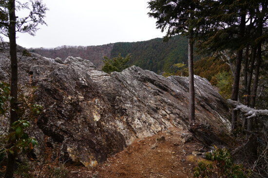 つづら岩 山頂