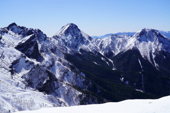 赤岳と阿弥陀岳