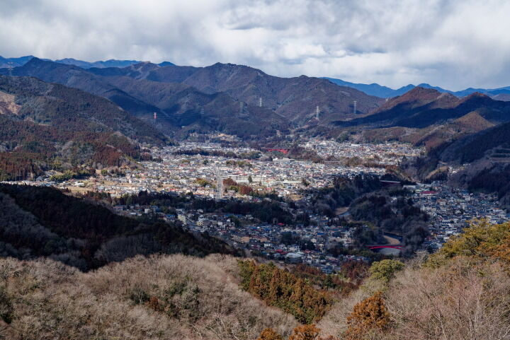 赤ぼっこ山頂からの眺望