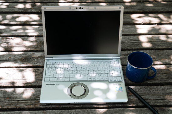 CF-SV7のキーボードはキータッチもよし！