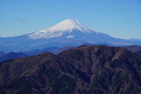 富士山　綺麗に見えました