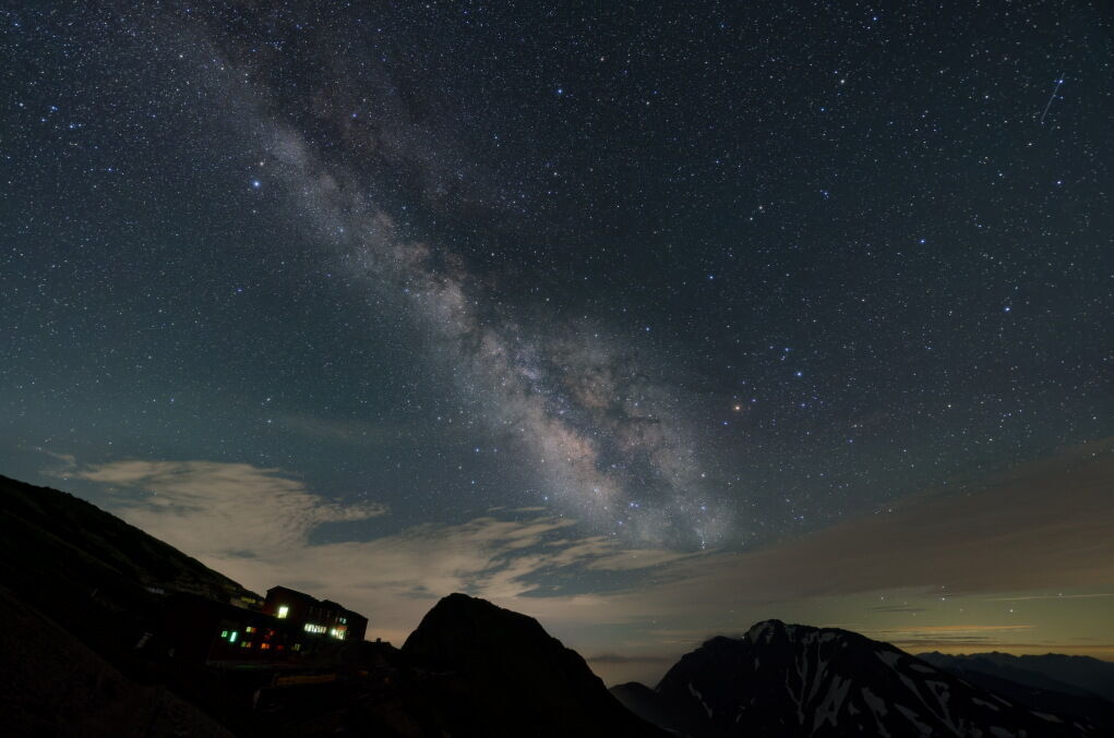 『SONY FE 14mm F1.8 GM』唐松岳で撮影