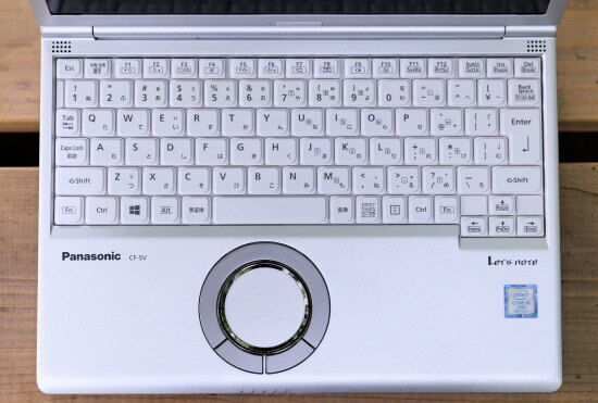 レッツノードCF-SV7のインターフェースは優秀