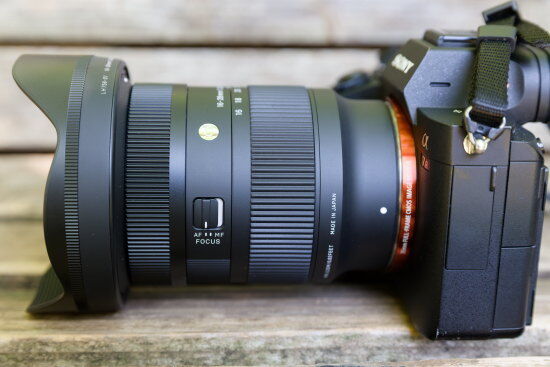 『SIGMA 16-28mm F2.8 DG DN』の外観