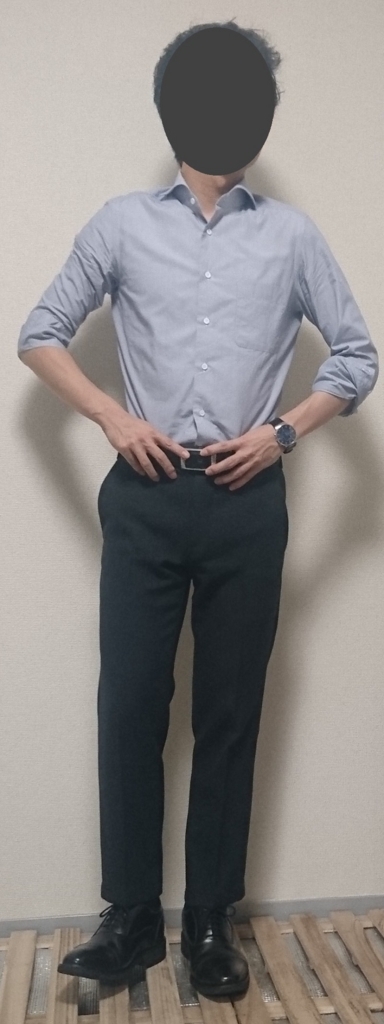 B ユニクロ 感動パンツ ソフトタッチ ウールライク レビュー 低身長男 こじらせ部屋からの脱出