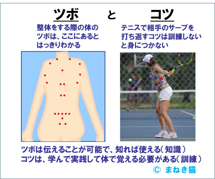 学ぶ上では、ツボとコツを知ることが大事