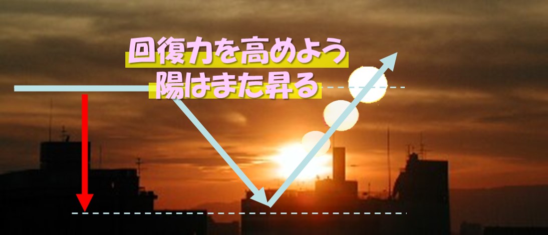コロナの感染者推移とレジリエンス-回復力を高めよう-陽はまた昇る