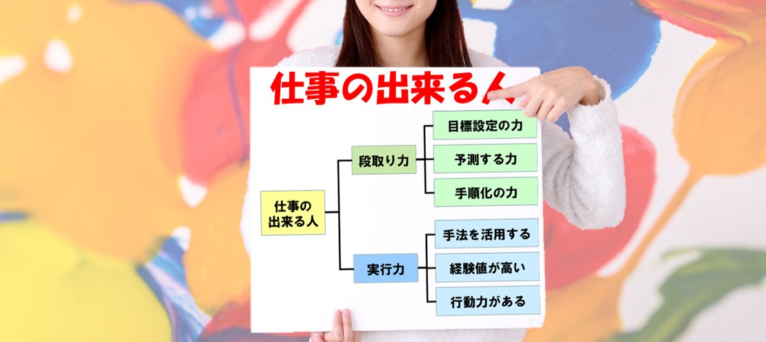 仕事の出来る人は段取力と実行力がある