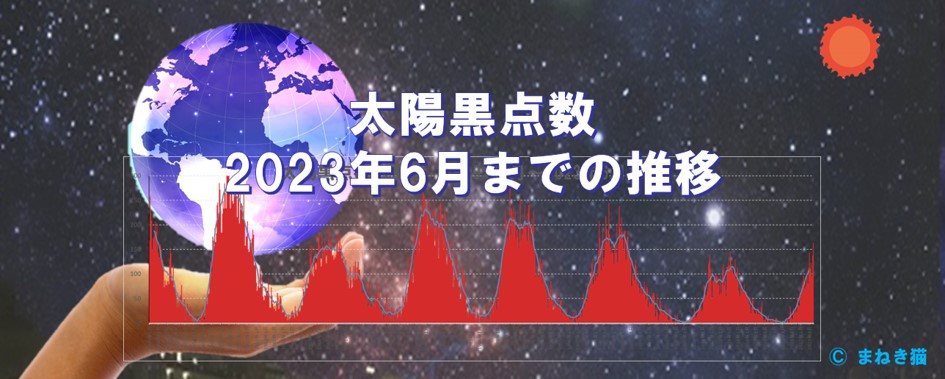 ０－表紙－太陽黒点データ月別2023年6月まで