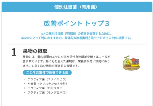 ２－３－改善ポイント１果物の摂取