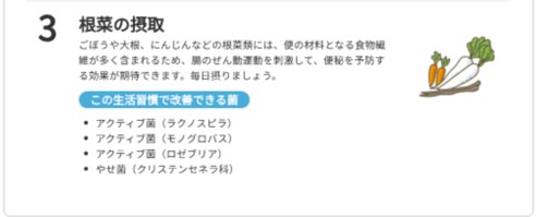 ２－３－改善ポイント３根菜の摂取