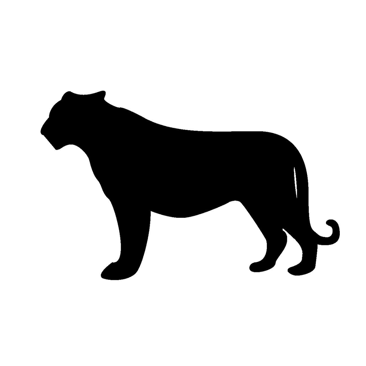 ヒョウのイラスト