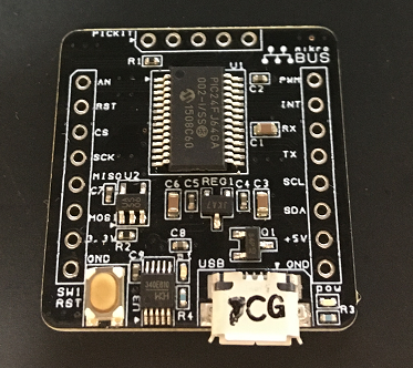 mikroBUS規格PIC24FJボード