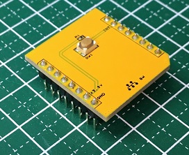 超小型タクトスイッチを搭載したボード