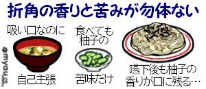 R013柚子胡椒は香りづけ