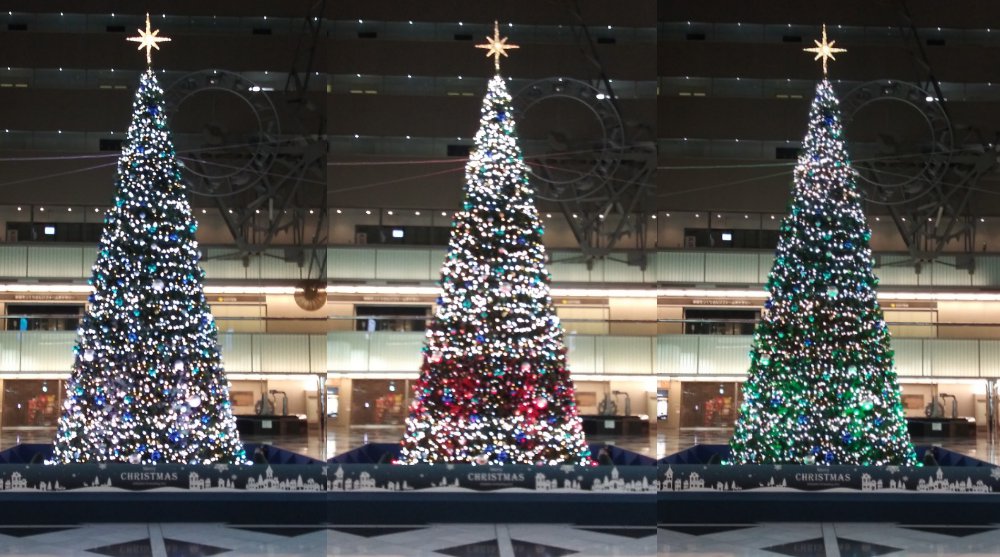 新宿クリスマスイルミネーション2022-21 新宿NSビル03ツリー2022バリエ