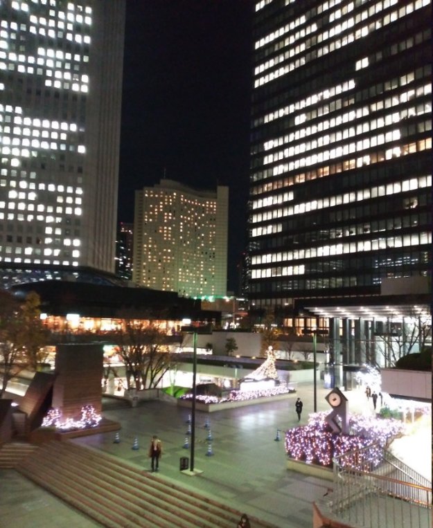 新宿クリスマスイルミネーション2022-27 番外編04新宿住友ビル、ヒルトン東京、新宿三井ビルディング