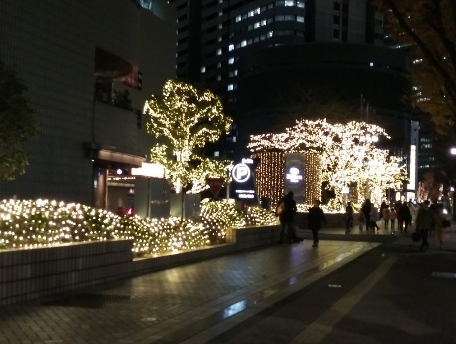 新宿クリスマスイルミネーション2022-28 番外編05ヒルトン東京
