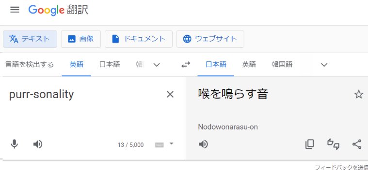 20230604猫をハグする日2　Google翻訳