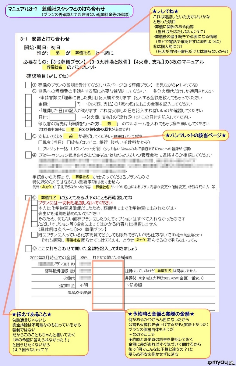 終活0701 3-1葬儀社スタッフとの打ち合わせ
