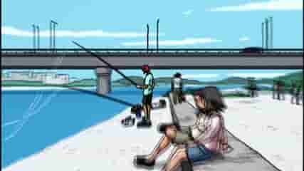 多摩川河川敷 兵庫島公園(1期OP2)B天体戦士サンレッド聖地m