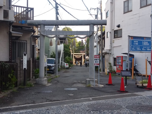 二子公園、二子神社(#11、2期OP#39)参考8大山燈篭がなくなっている⁈天体戦士サンレッド聖地写真