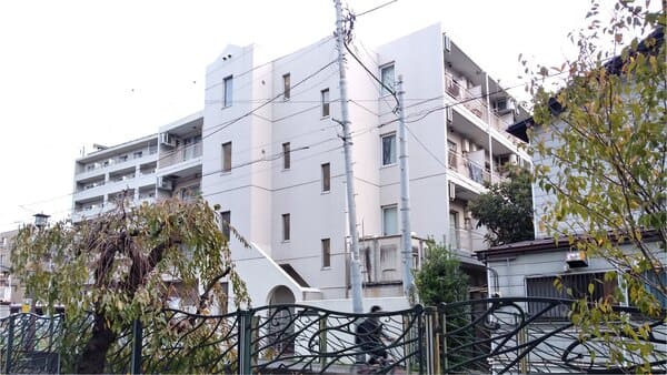 二ヶ領用水A建物(#13実写OP)天体戦士サンレッド聖地写真