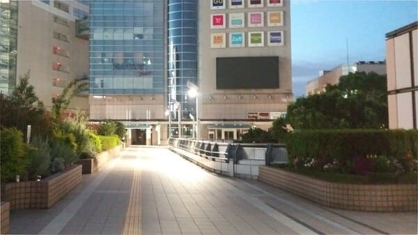 ノクティプラザ1と2 #25Aちょっとずれてる?天体戦士サンレッド聖地写真