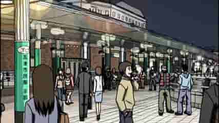 キラリデッキ ノクティプラザ1からJR南武線武蔵溝ノ口駅前方面(#12)B天体戦士サンレッド聖地m