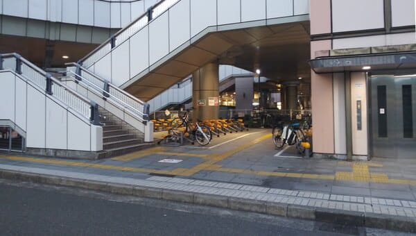 エコステーション21 ノクティプラザ2駐輪場とキラリデッキエレベーター(#12#30)#30 天体戦士サンレッド聖地写真