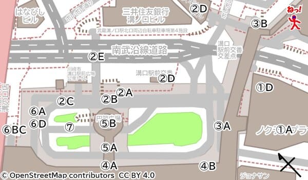 アニメ天体戦士サンレッド聖地巡礼マップ ノクティとキラリデッキ2