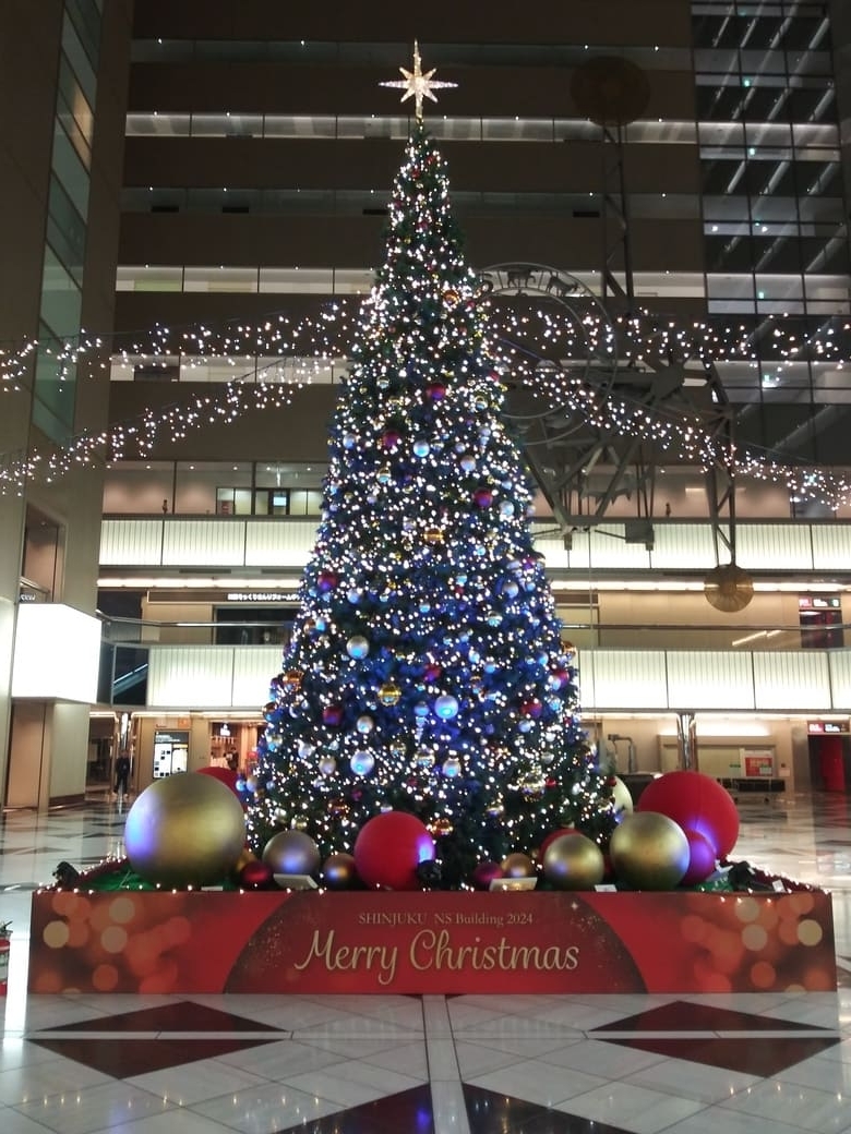 新宿NSビル2　クリスマスイルミネーション2024
