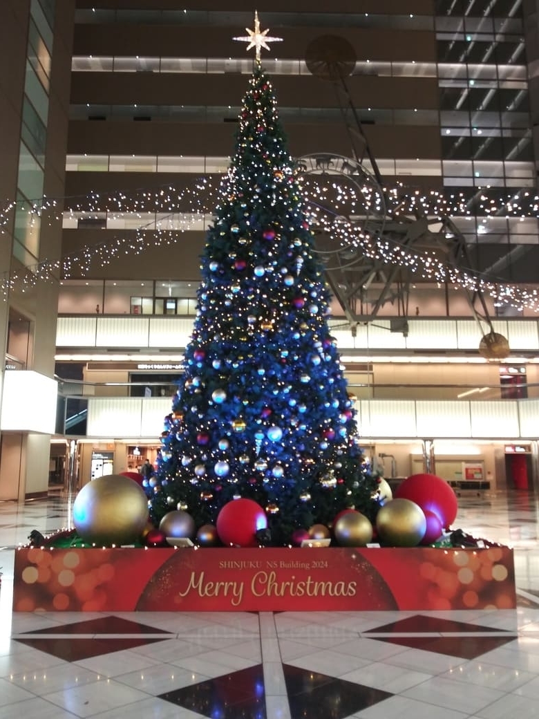 新宿NSビル5　クリスマスイルミネーション2024