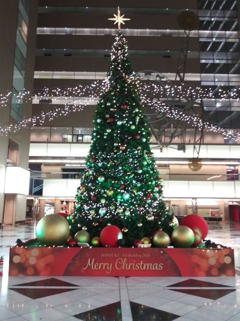 新宿NSビル6　クリスマスイルミネーション2024