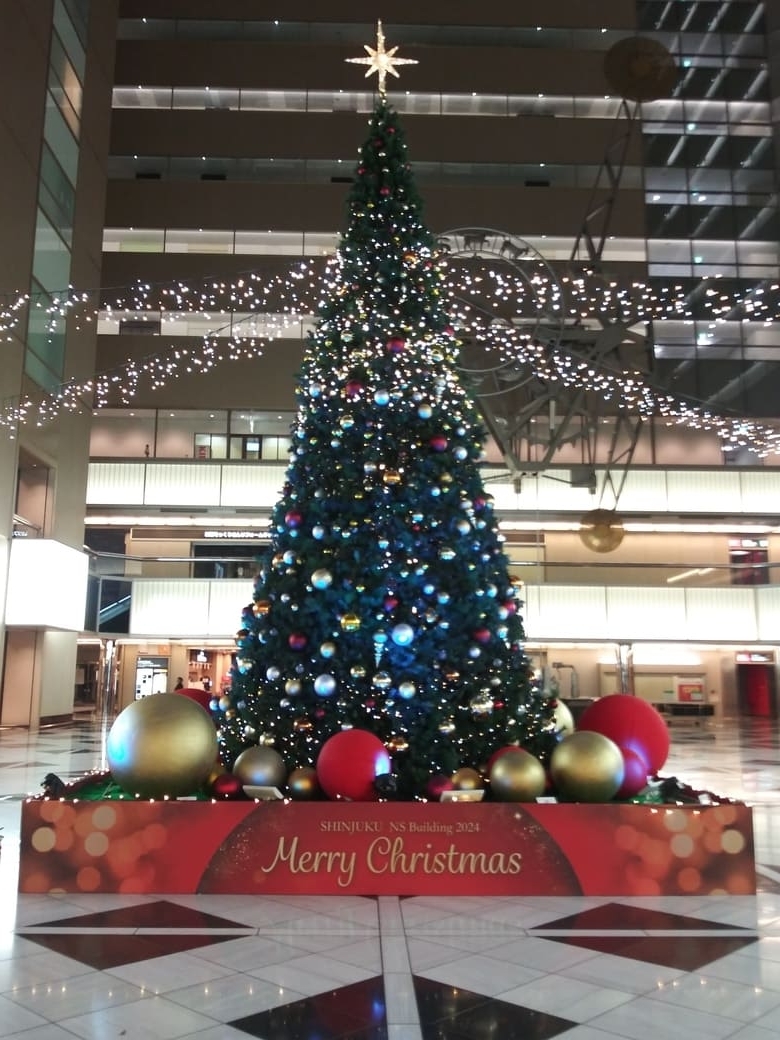 新宿NSビル7　クリスマスイルミネーション2024
