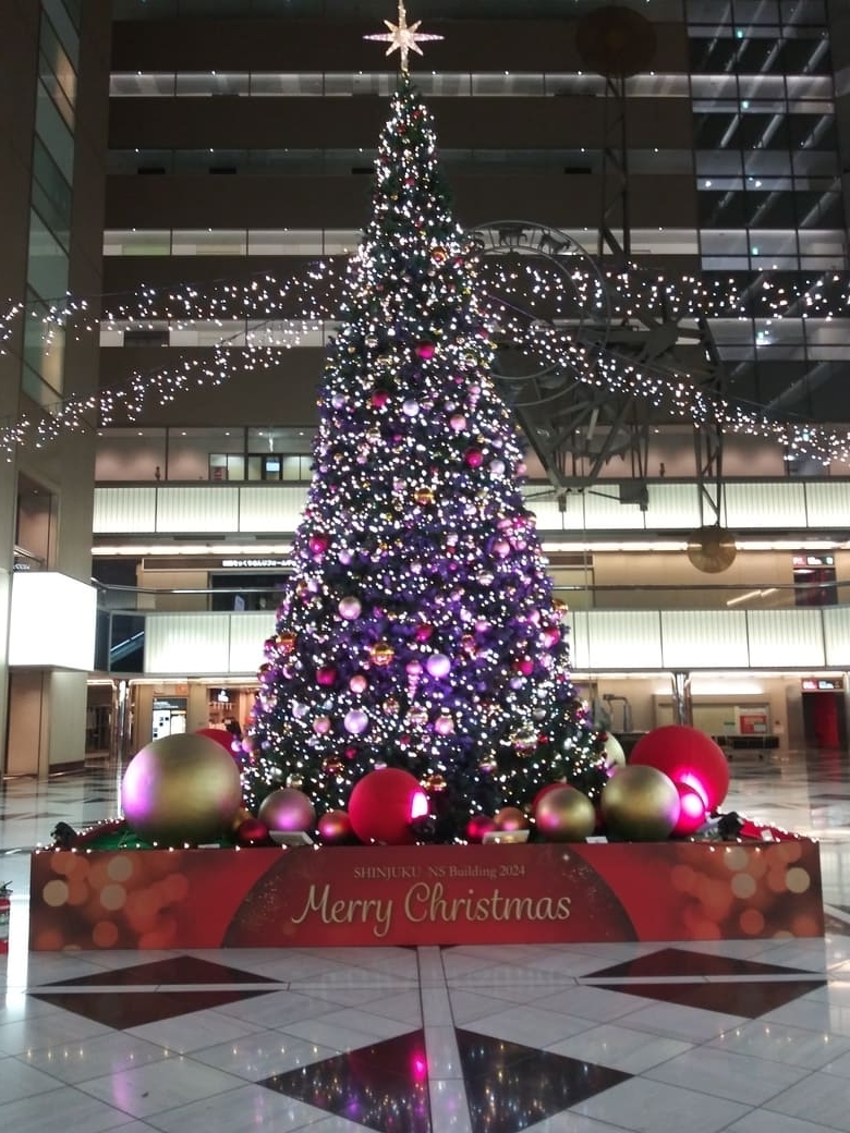 新宿NSビル8　クリスマスイルミネーション2024