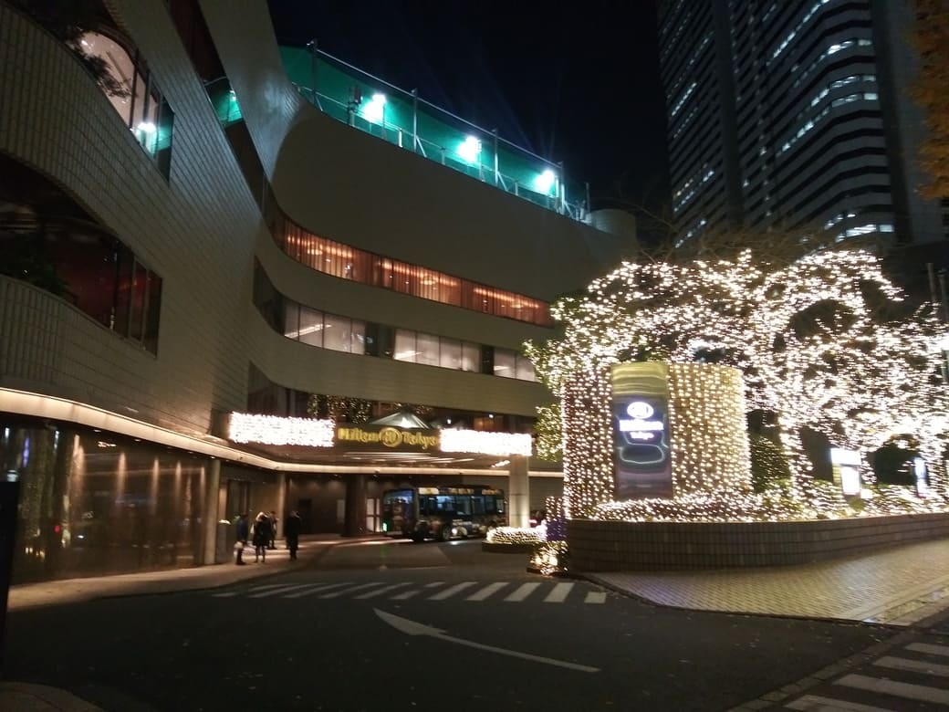 ヒルトン東京2　クリスマスイルミネーション2024
