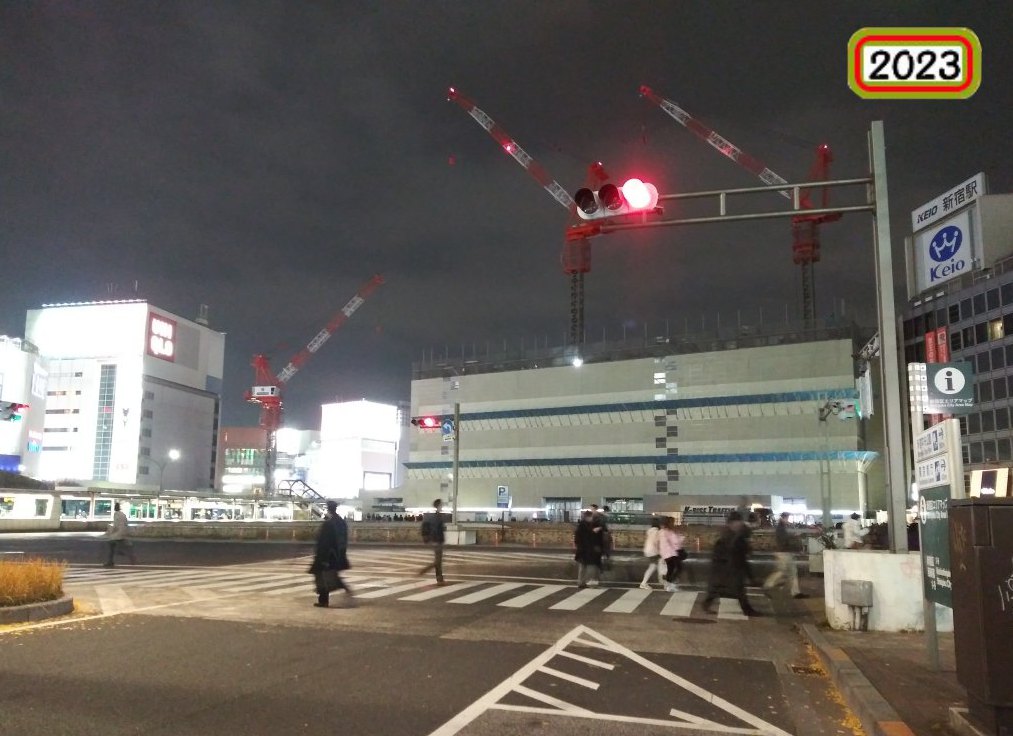 小田急と京王2023　クリスマスイルミネーション2024番外編