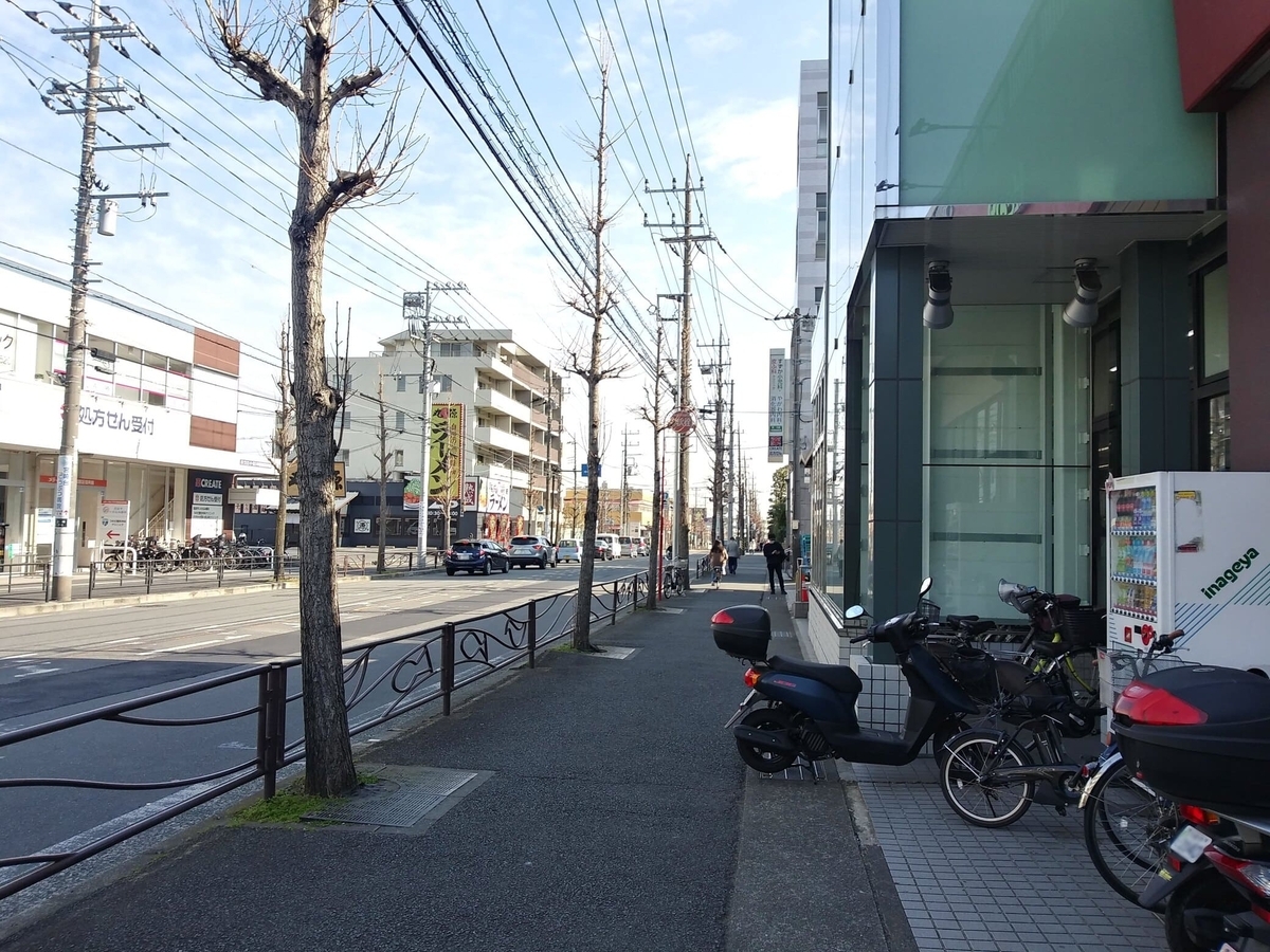 東急ストア宮前平店閉店　いなげやから見た東急