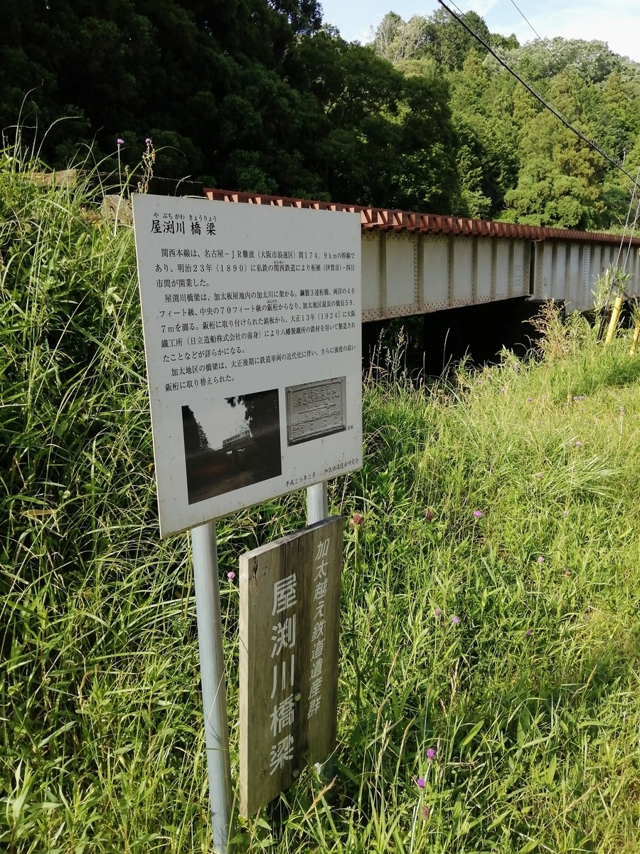 関西本線 (亀山〜加茂) の鉄道遺産 第2次探索【前編】― 板屋川