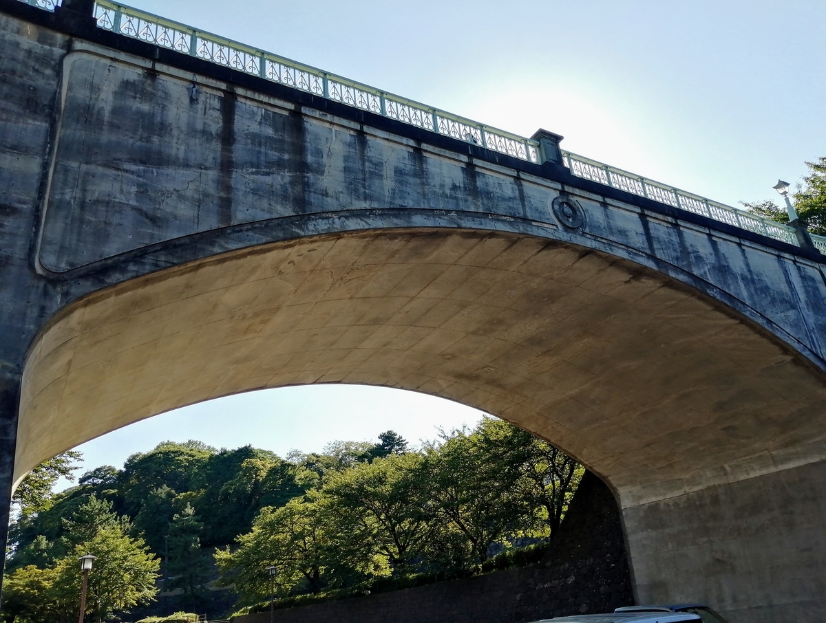 金沢城跡の石川橋 (2021. 8. 4.) - 交通遺産をめぐる