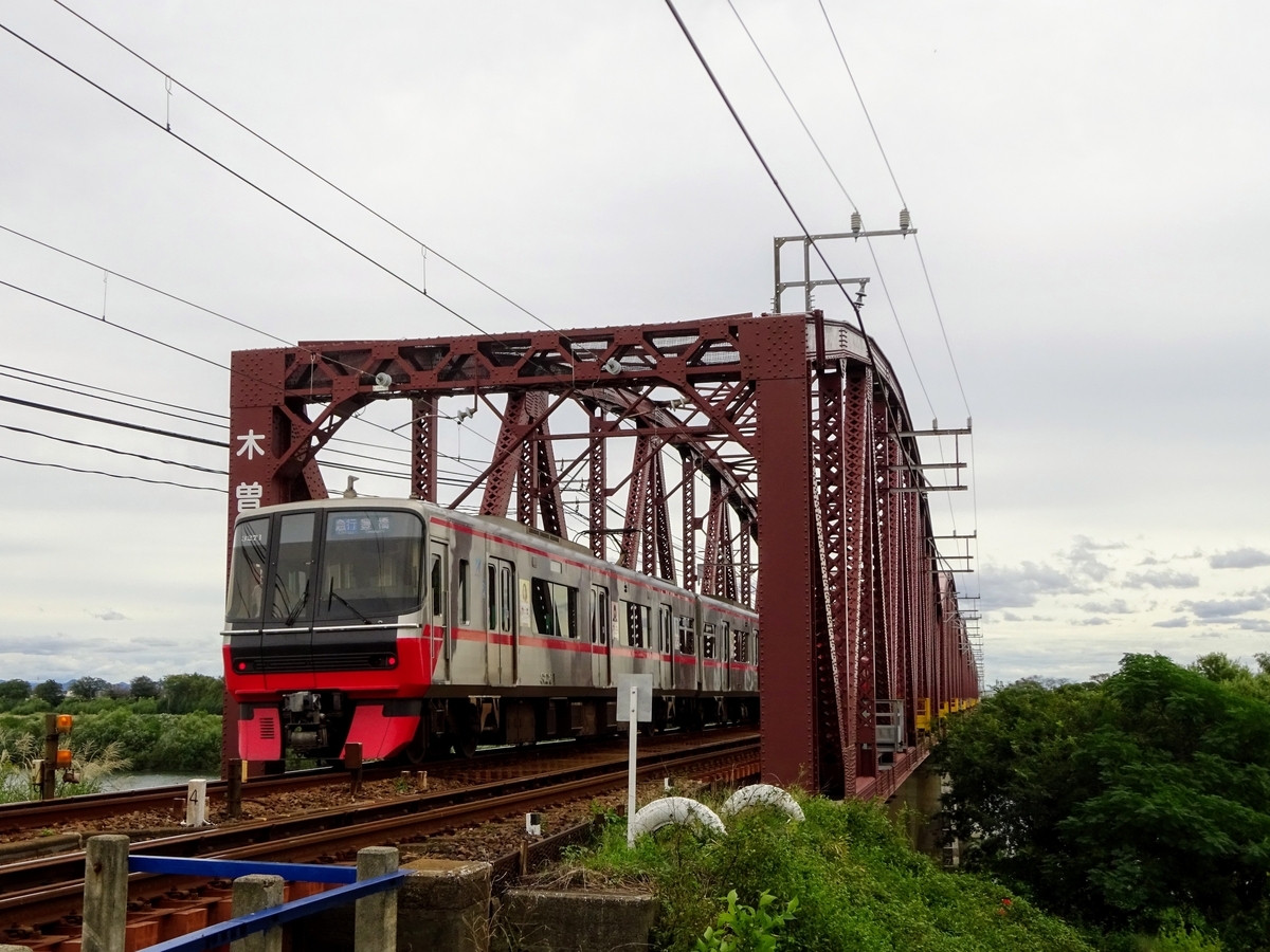 名鉄名古屋本線 木曽川橋梁 (2022. 10. 8.) - 交通遺産をめぐる