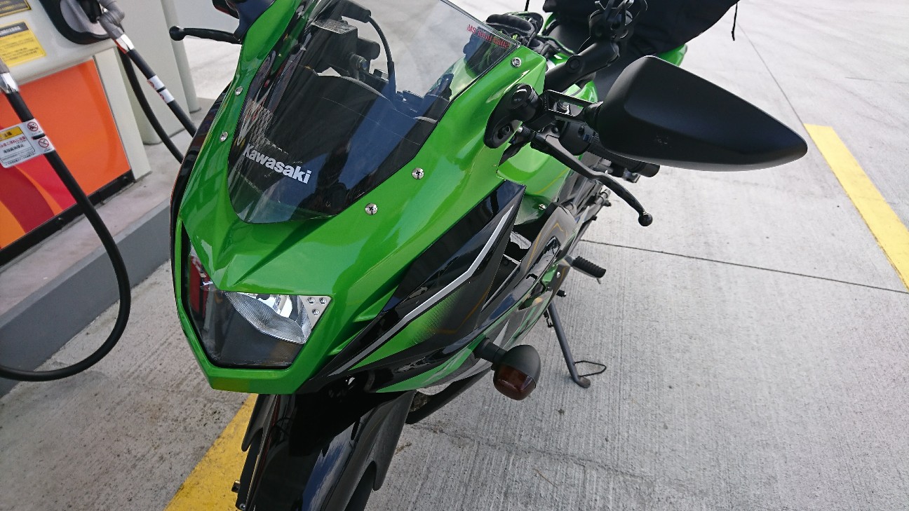 NINJA150RR インプレ - 2スト忍者-NINJA150RRの日記