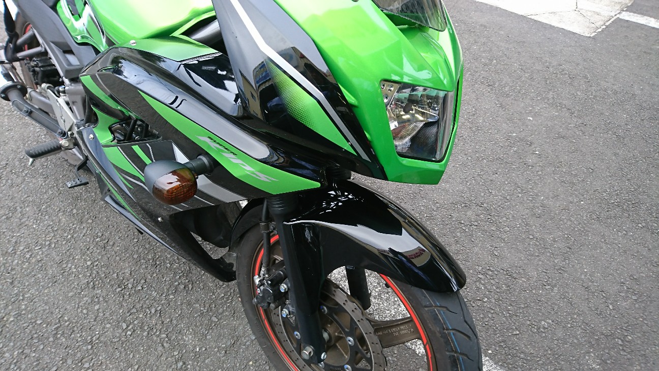 NINJA150RR インプレ - 2スト忍者-NINJA150RRの日記