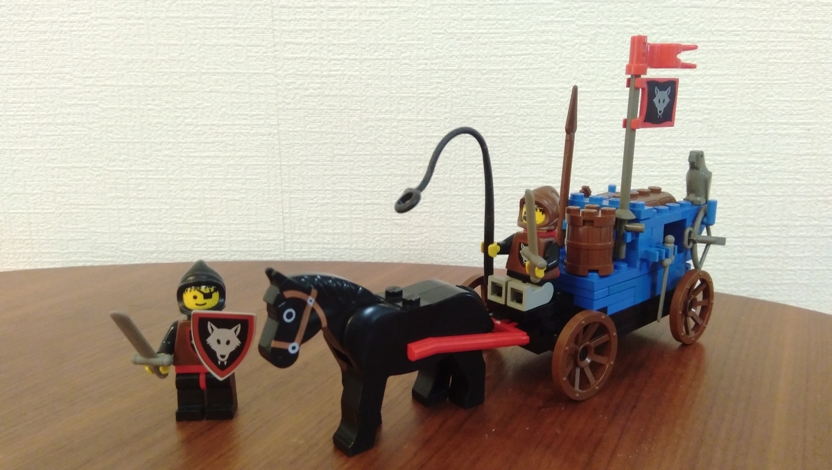 レゴ お城シリーズ ウルフ盗ぞく団の荷馬車 6038 - LEGO探偵団