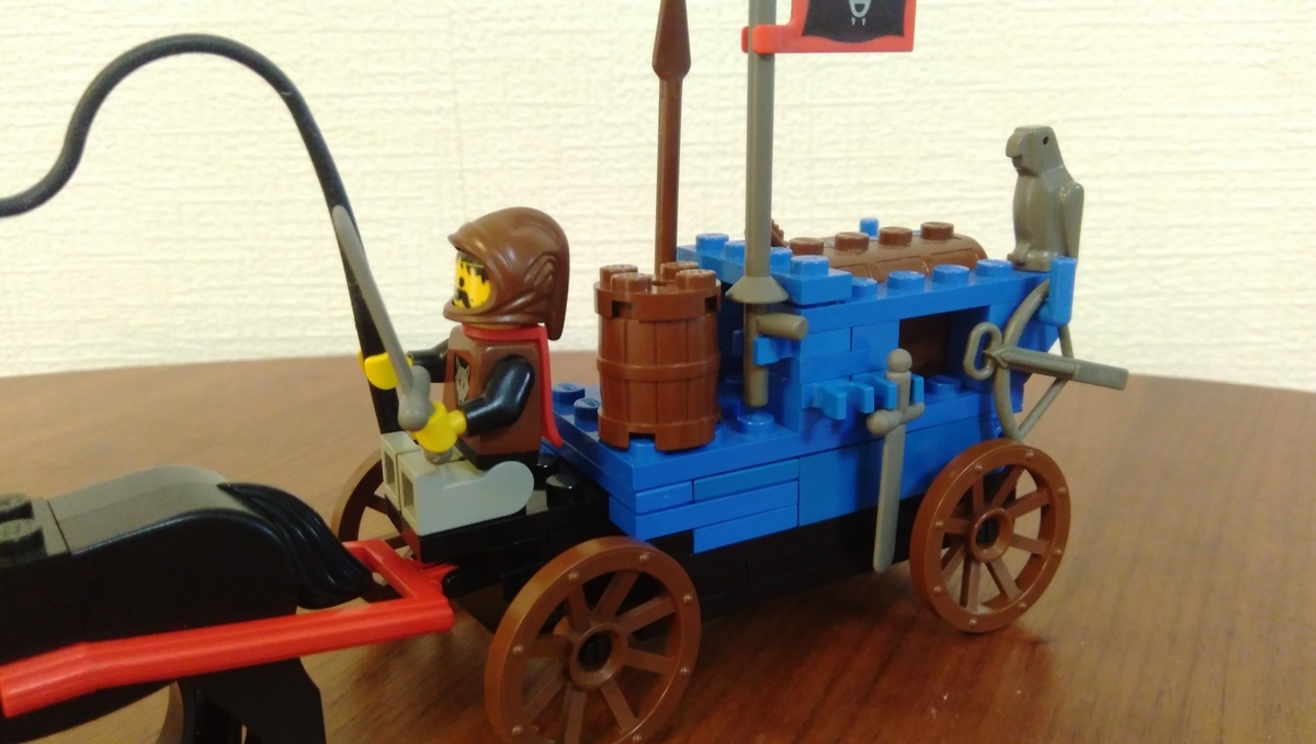 レゴ お城シリーズ ウルフ盗ぞく団の荷馬車 6038 - LEGO探偵団
