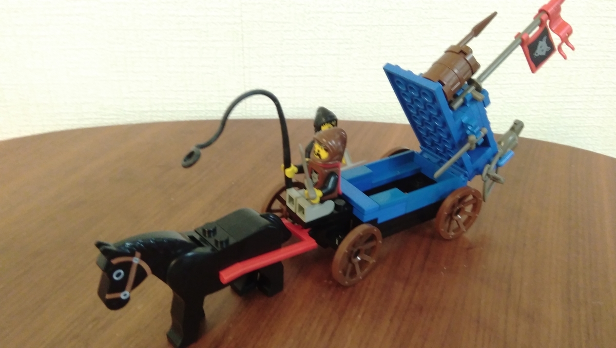 レゴ ウルフ盗賊団の荷馬車 レア廃盤