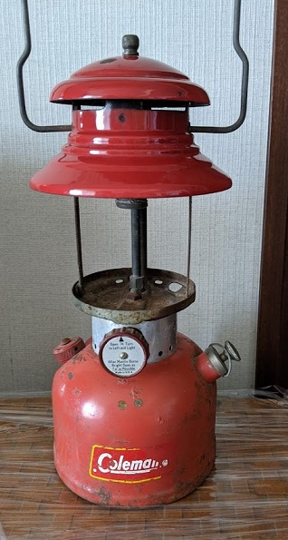 コールマン ランタン MY FAVORITE ジャンクショーの準備中です